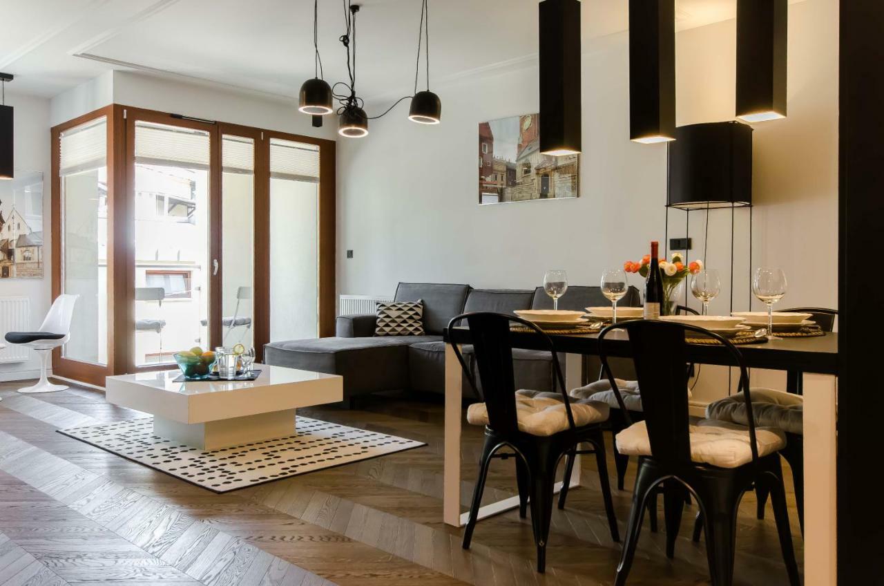 Central Kazimierz Apartment With Balcony Cracovia Esterno foto
